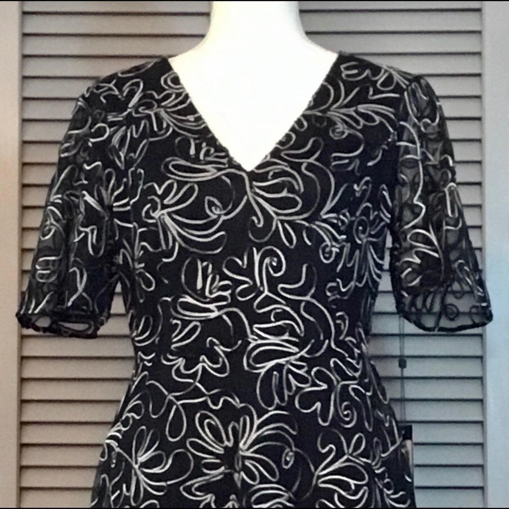 Tommy Hilfiger Special Occasion/Cocktail Black Dress - Picture 9 of 14
